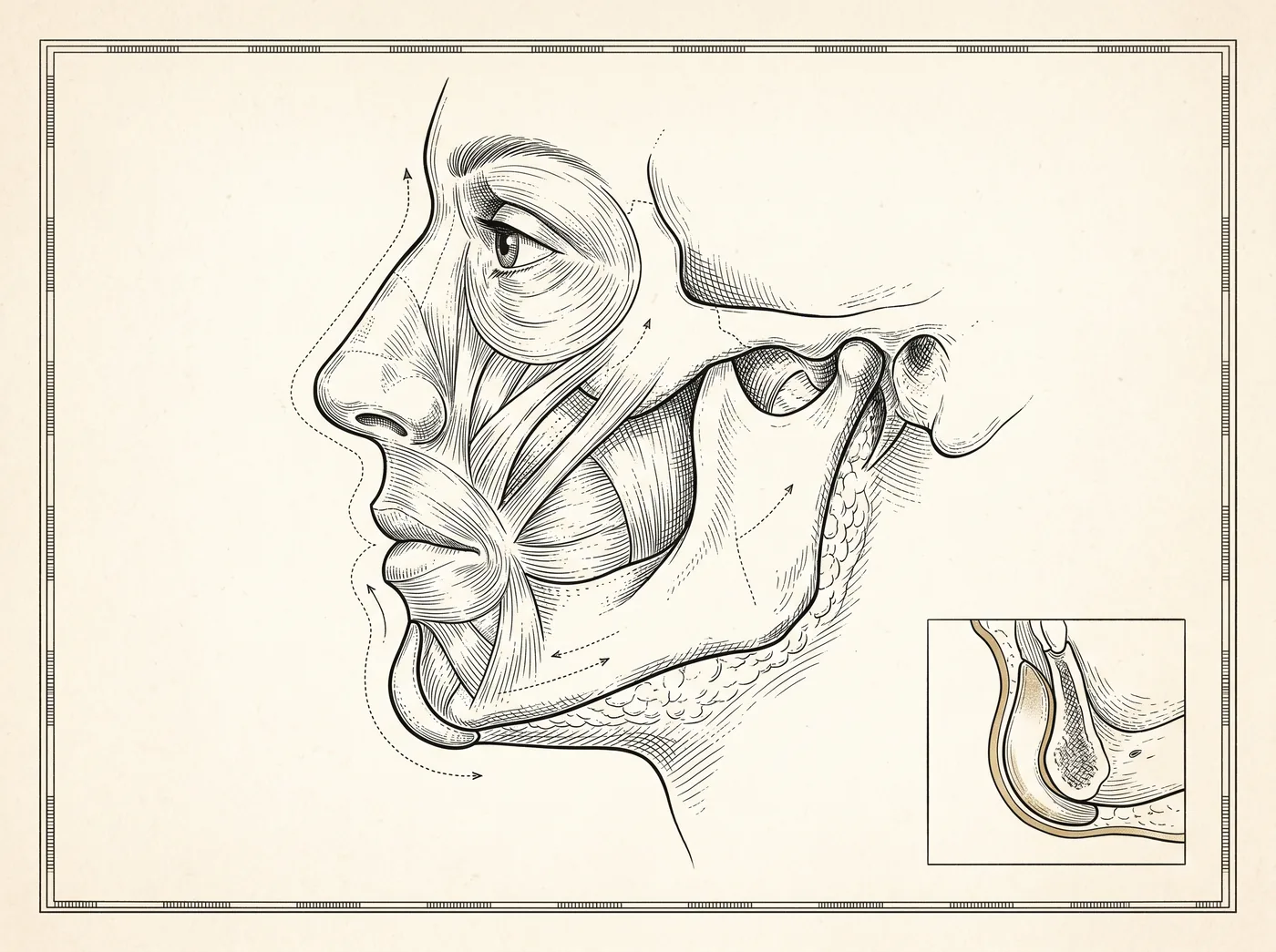 Ilustración — Mentoplastia
