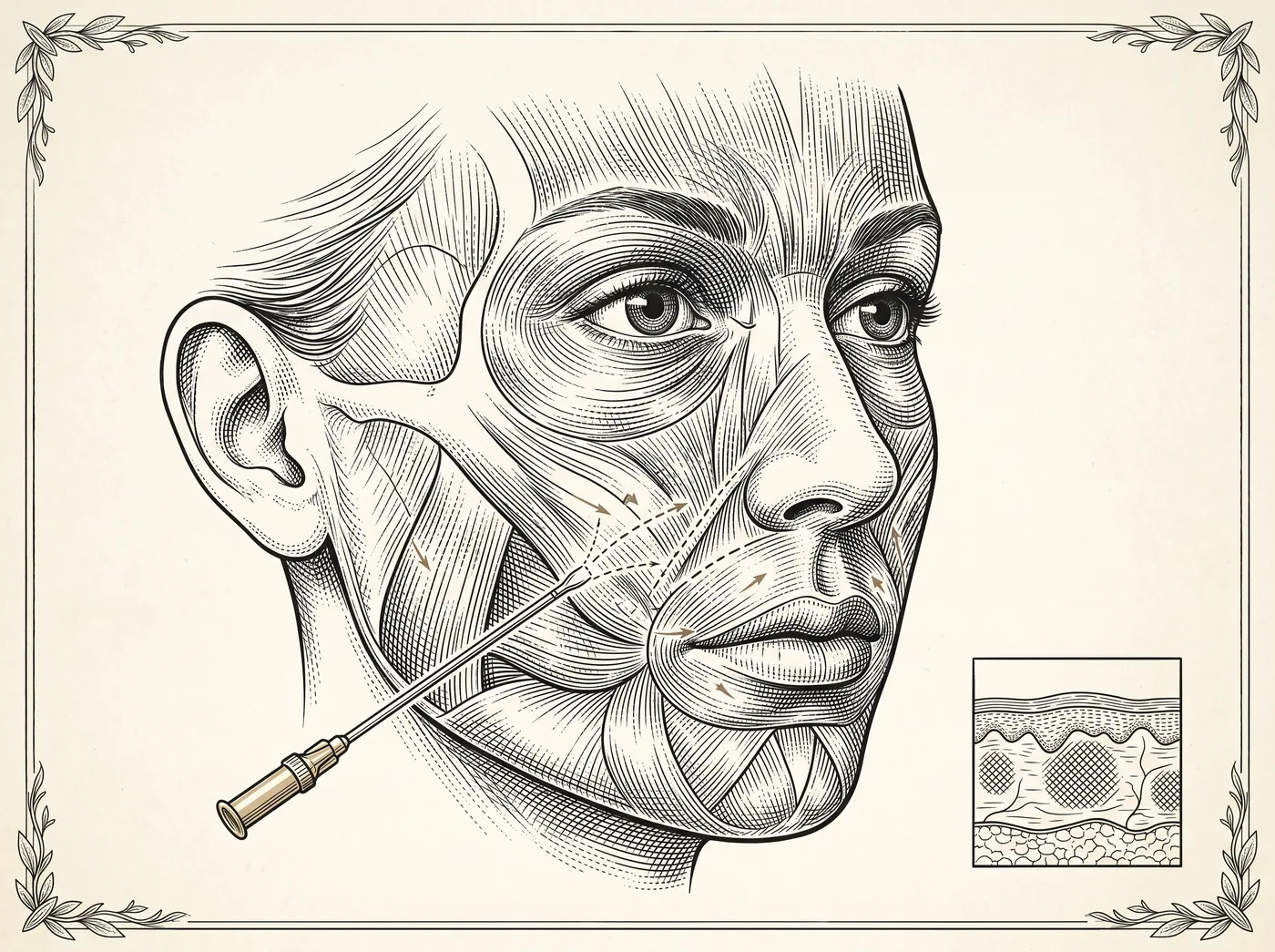 Illustration — Facial Fillers